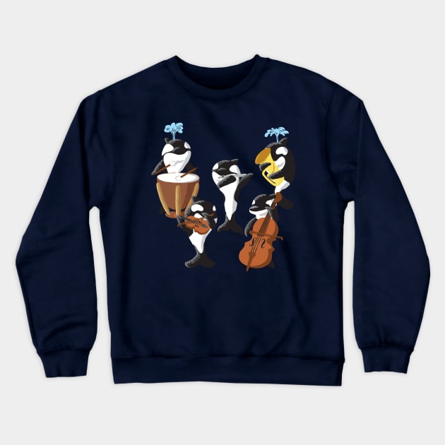 Orca-stra Crewneck Sweatshirt by Odd Goose